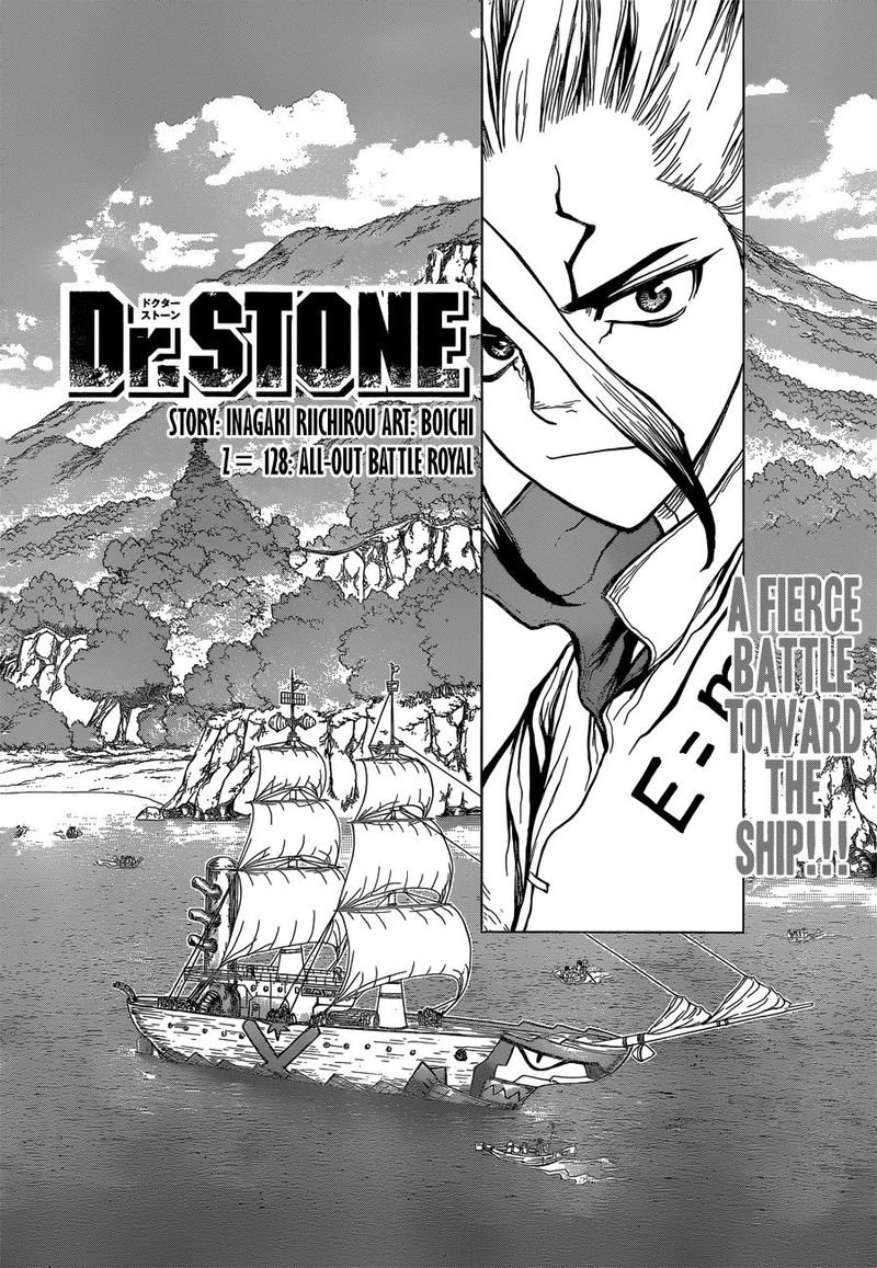 Dr Stone Chapter 128 Dr Stone Manga Online