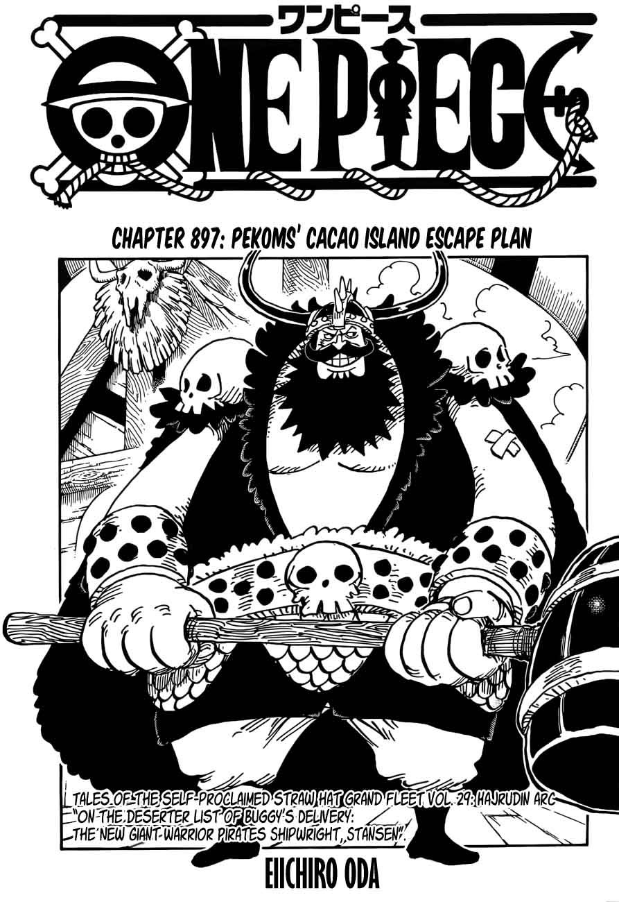 One Piece, Chapter 897 image 001