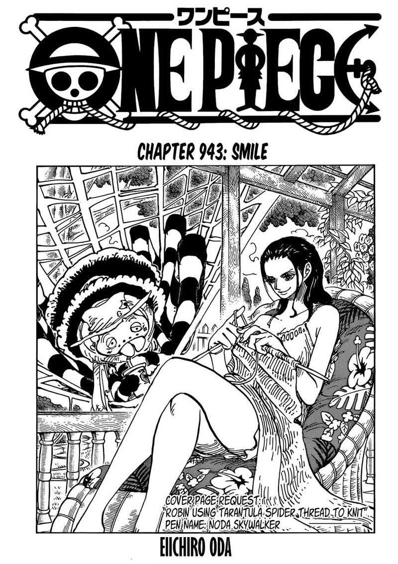 One Piece, Chapter 943 image 001