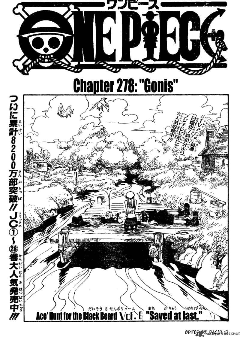 One Piece, Chapter 278 image 001