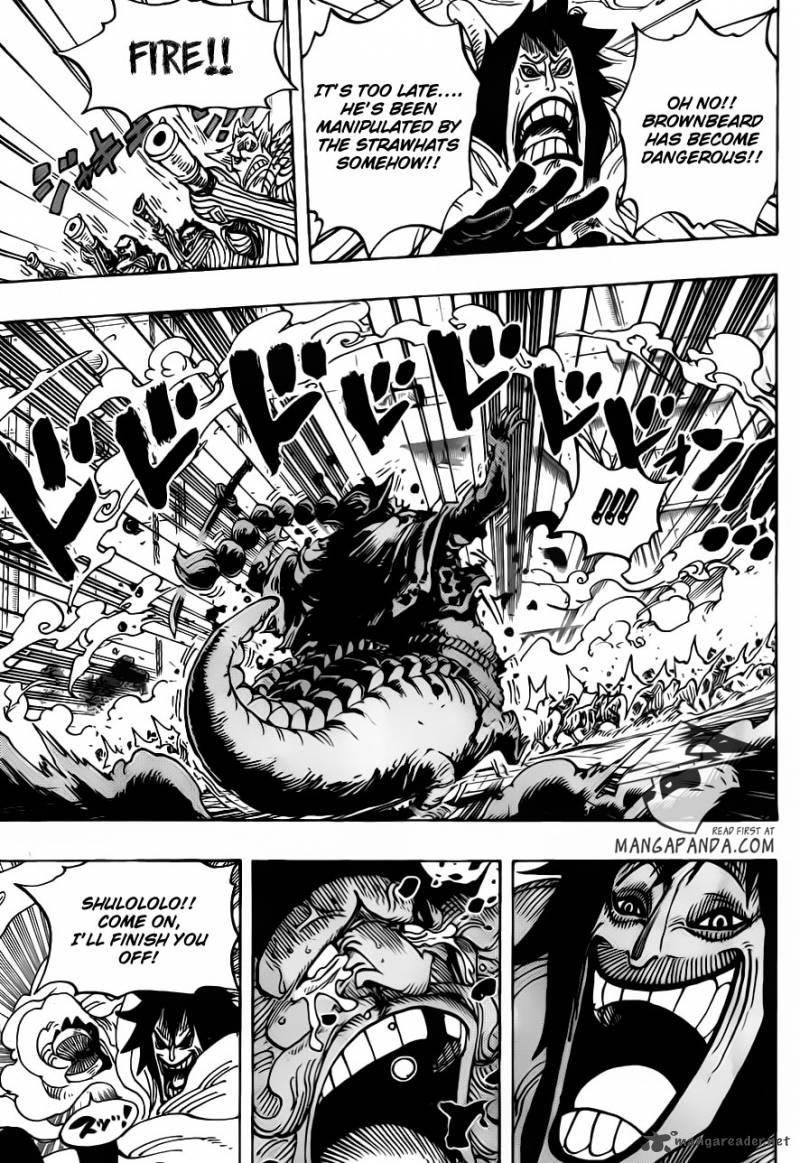 One Piece, Chapter 689 image 011