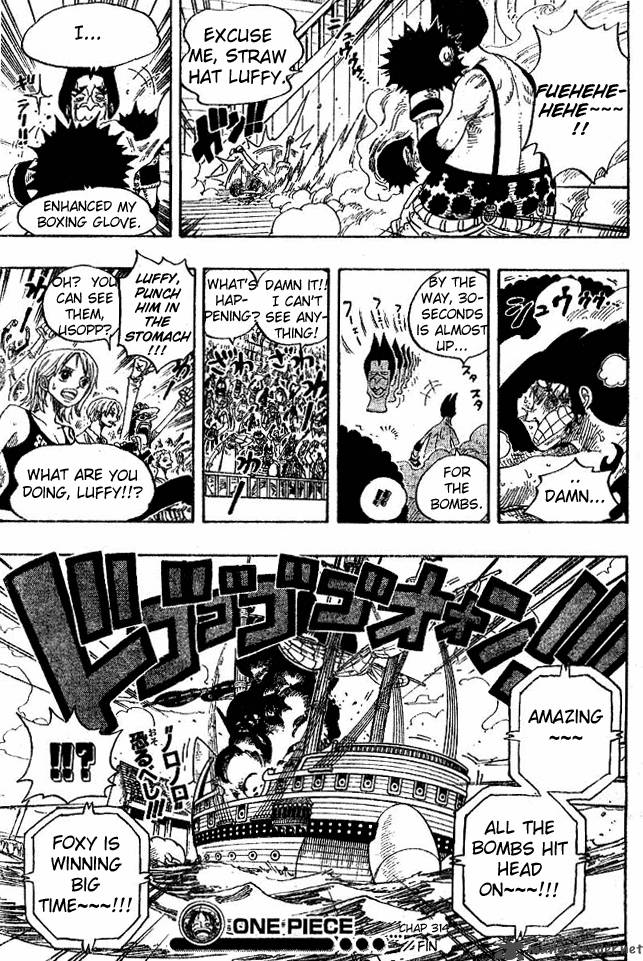 One Piece, Chapter 314 image 019