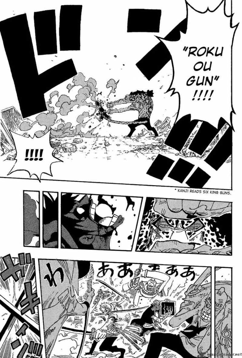One Piece, Chapter 427 image 011