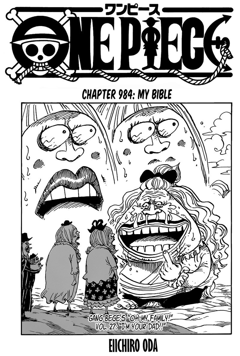 One Piece, Chapter 984 image 001