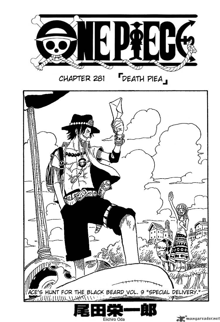 One Piece, Chapter 281 image 001