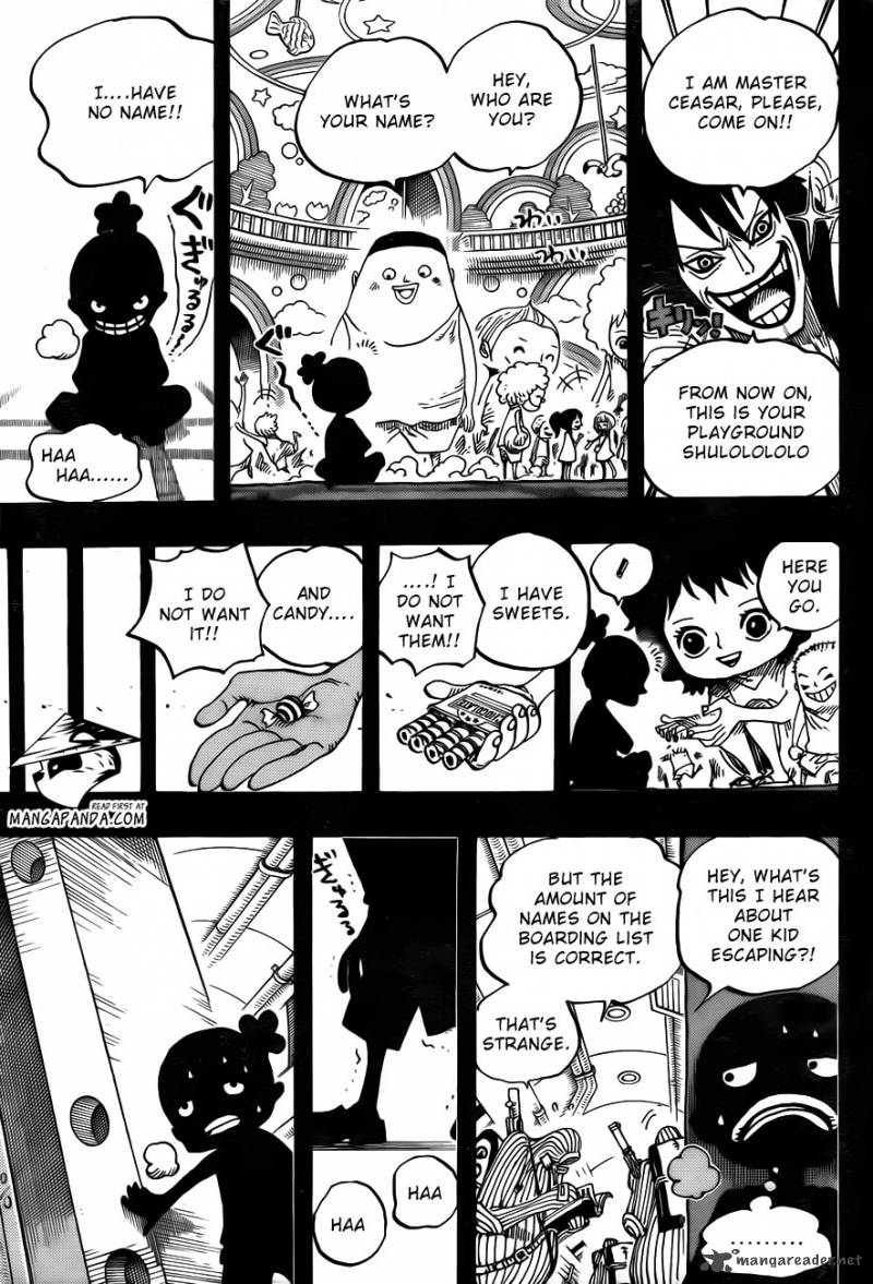 One Piece, Chapter 685 image 009