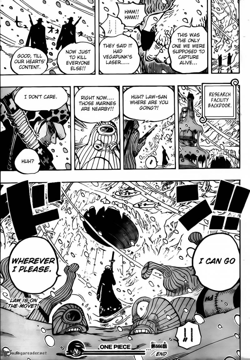 One Piece, Chapter 666 image 017