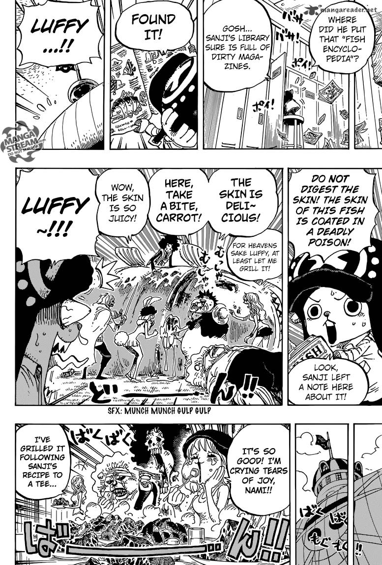 One Piece, Chapter 825 image 012