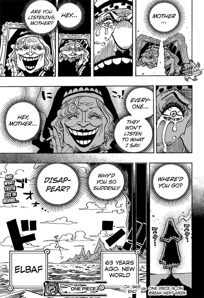 One Piece, Chapter 865 image 016