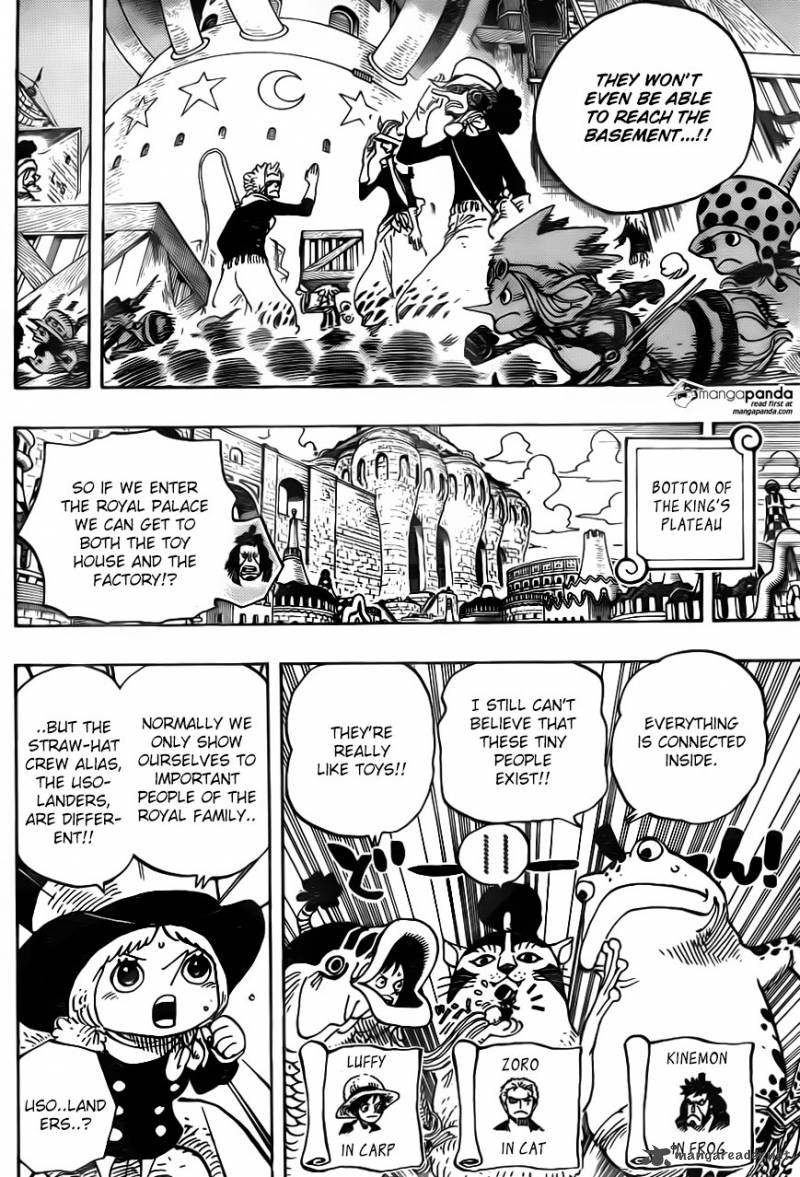 One Piece, Chapter 734 image 019