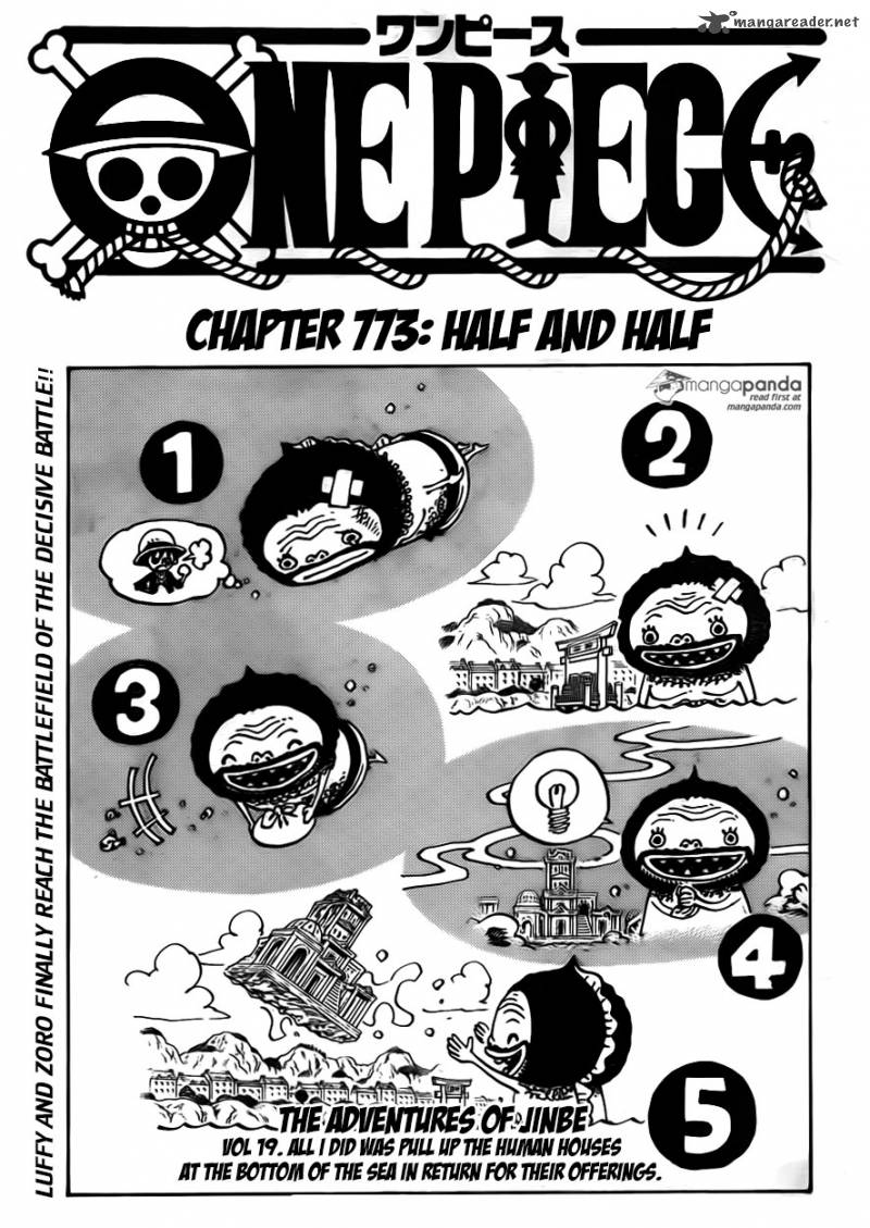 One Piece, Chapter 773 image 001