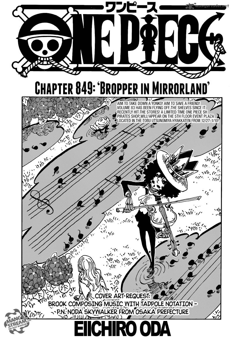 One Piece, Chapter 849 image 002