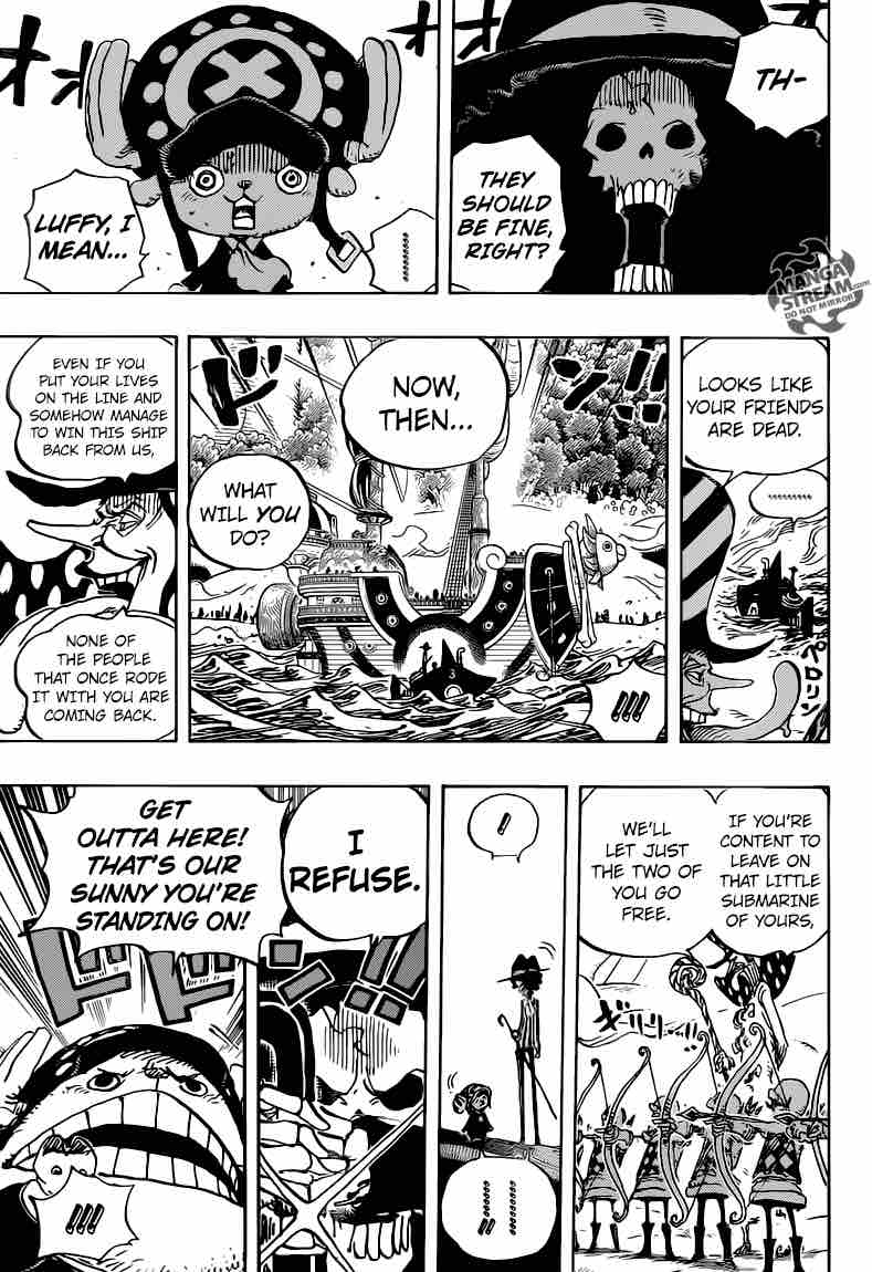 One Piece, Chapter 875 image 015