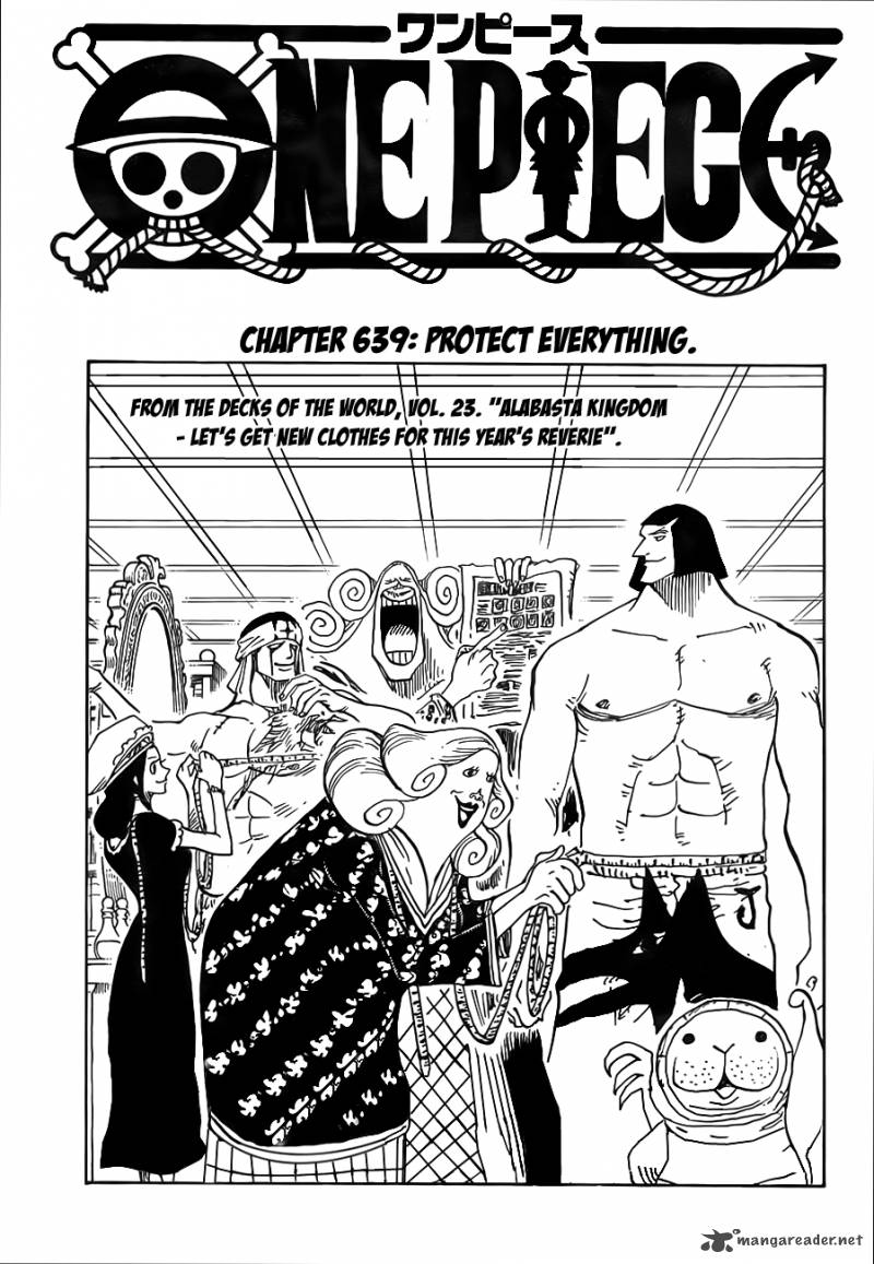 One Piece, Chapter 639 image 001