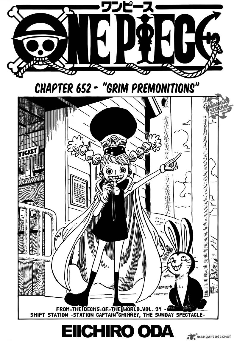 One Piece, Chapter 652 image 001