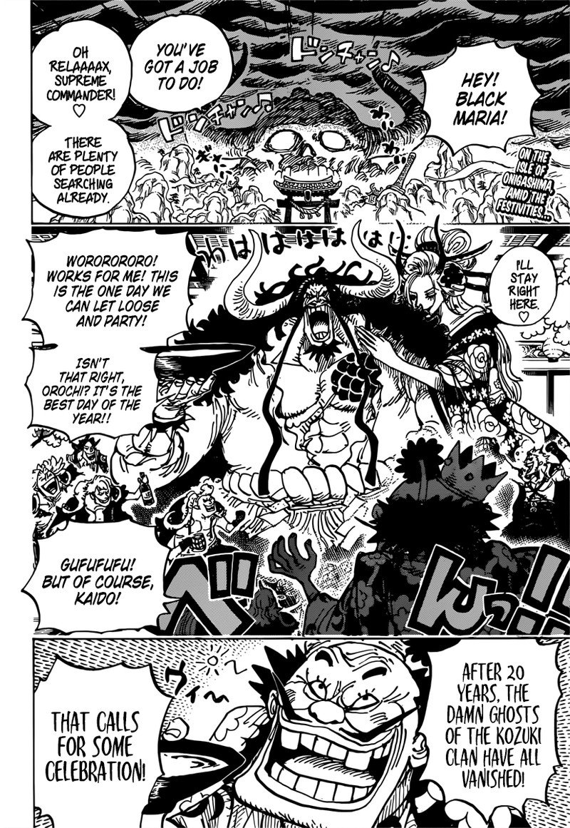 One Piece, Chapter 982 image 002