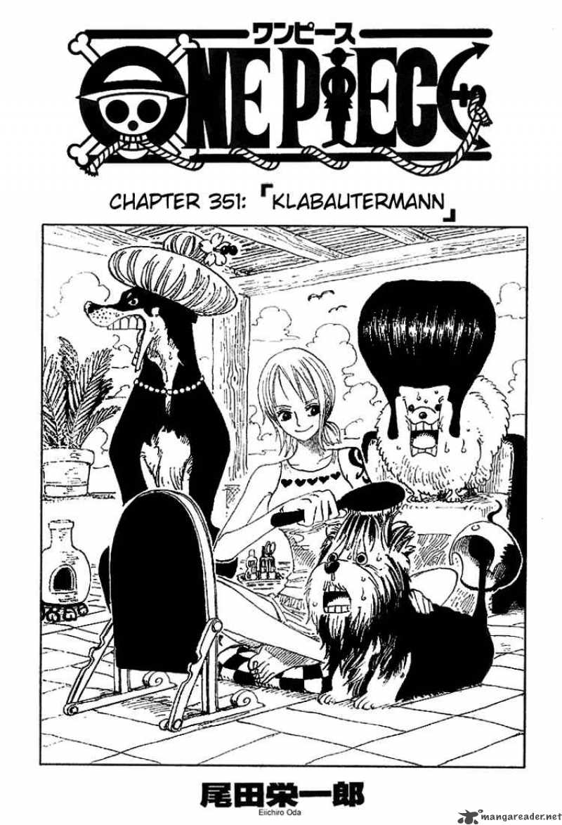One Piece, Chapter 351 image 001