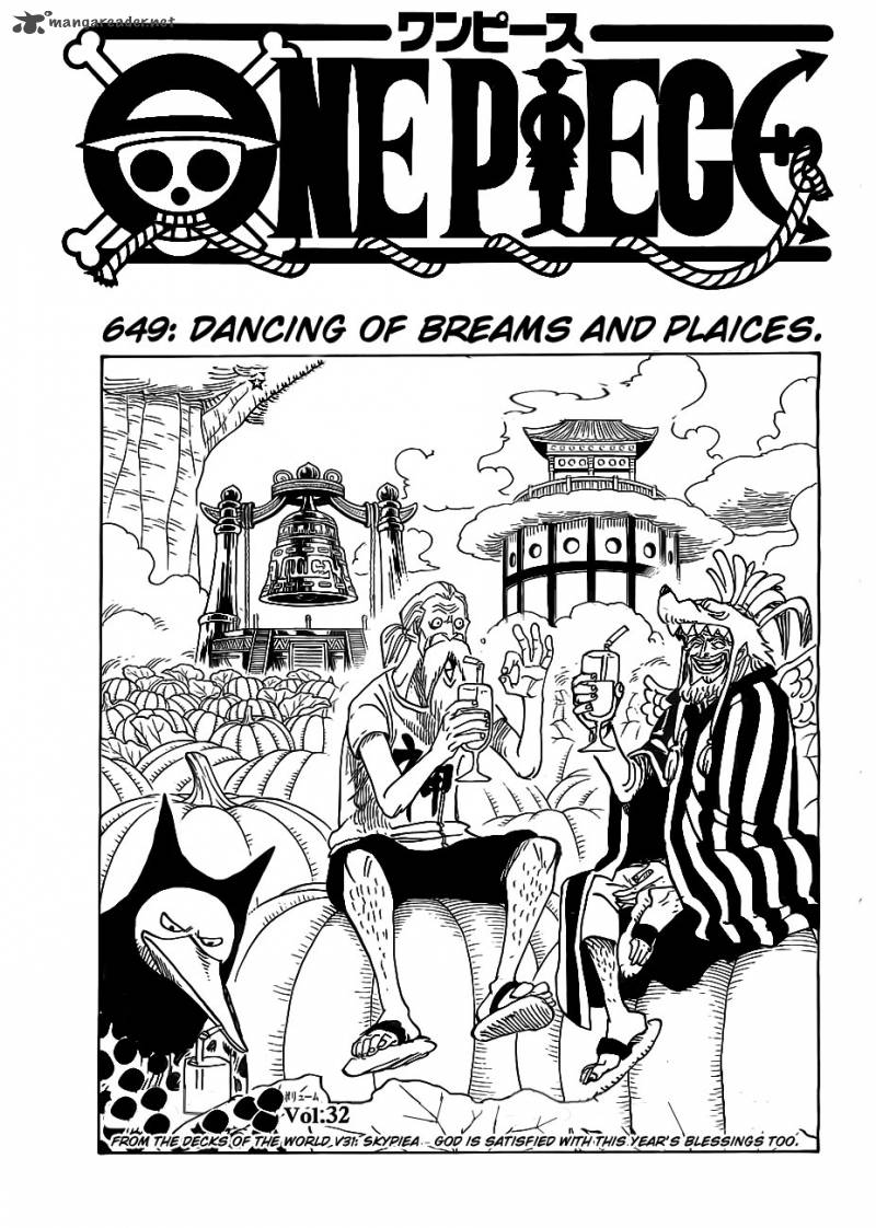 One Piece, Chapter 649 image 001