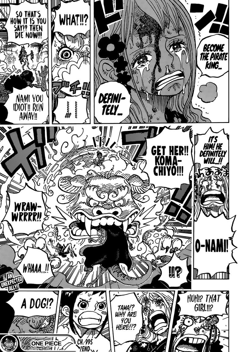 One Piece, Chapter 995 image 016