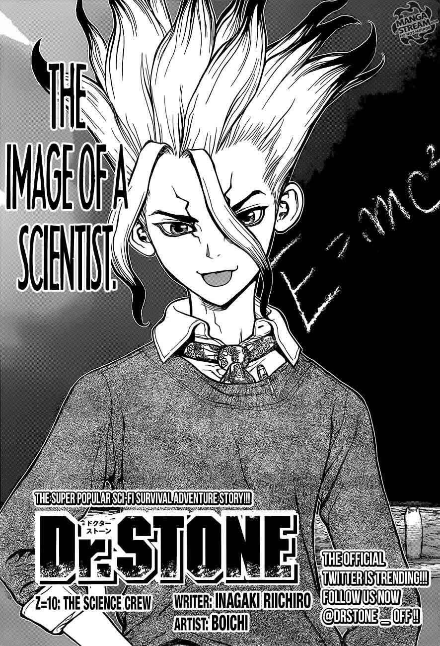 Dr. Stone, Chapter 10 - Dr. Stone Manga Online