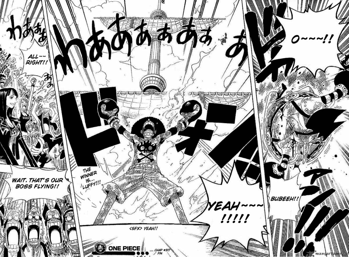 One Piece, Chapter 317 image 019