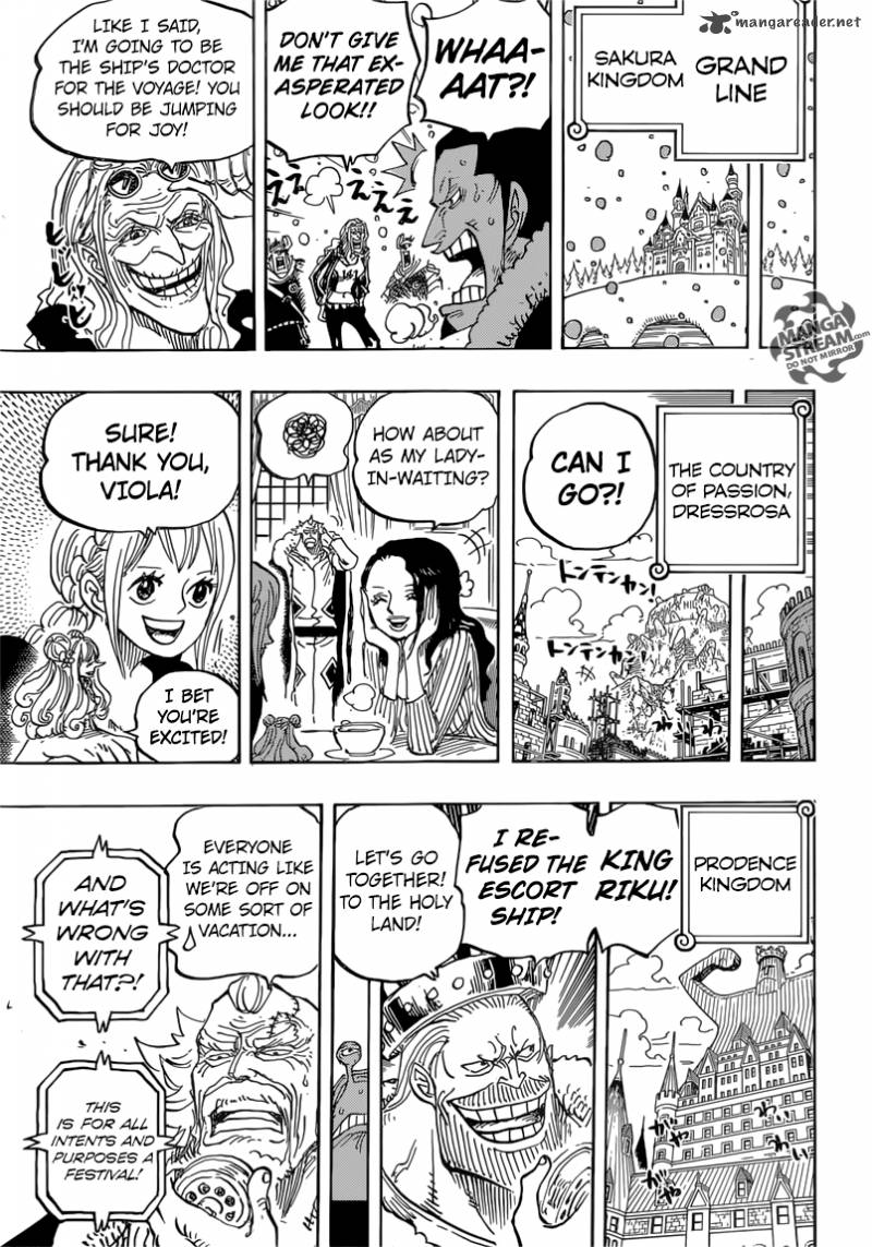 One Piece, Chapter 823 image 011