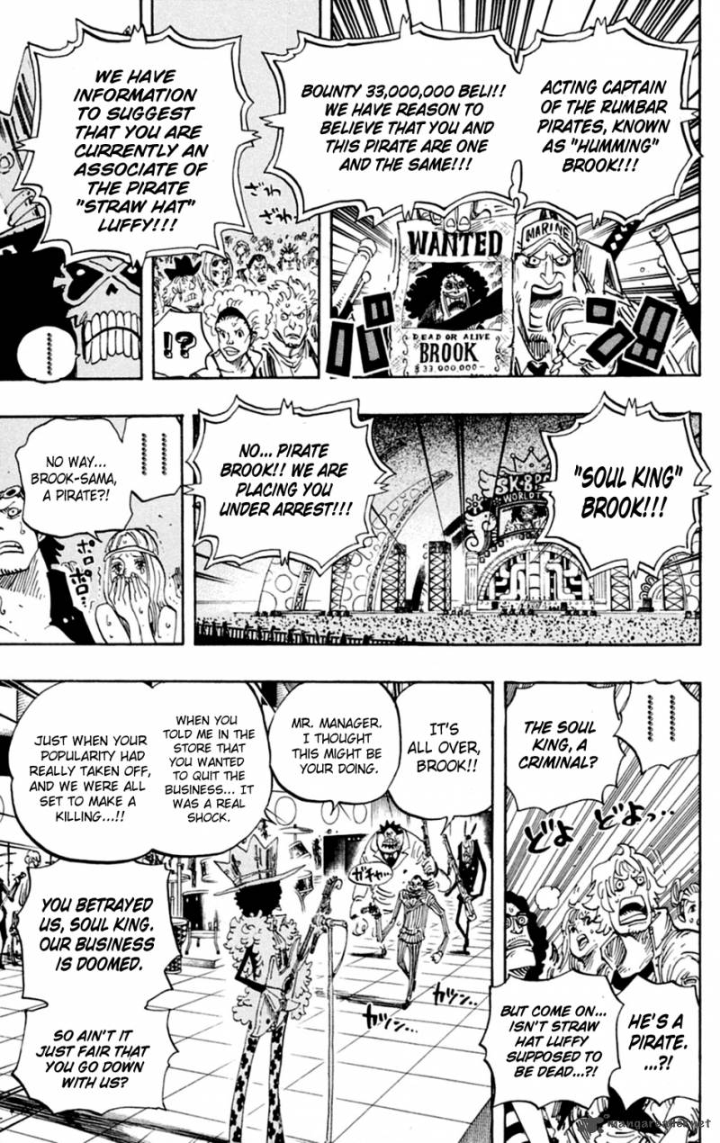 One Piece, Chapter 600 image 012