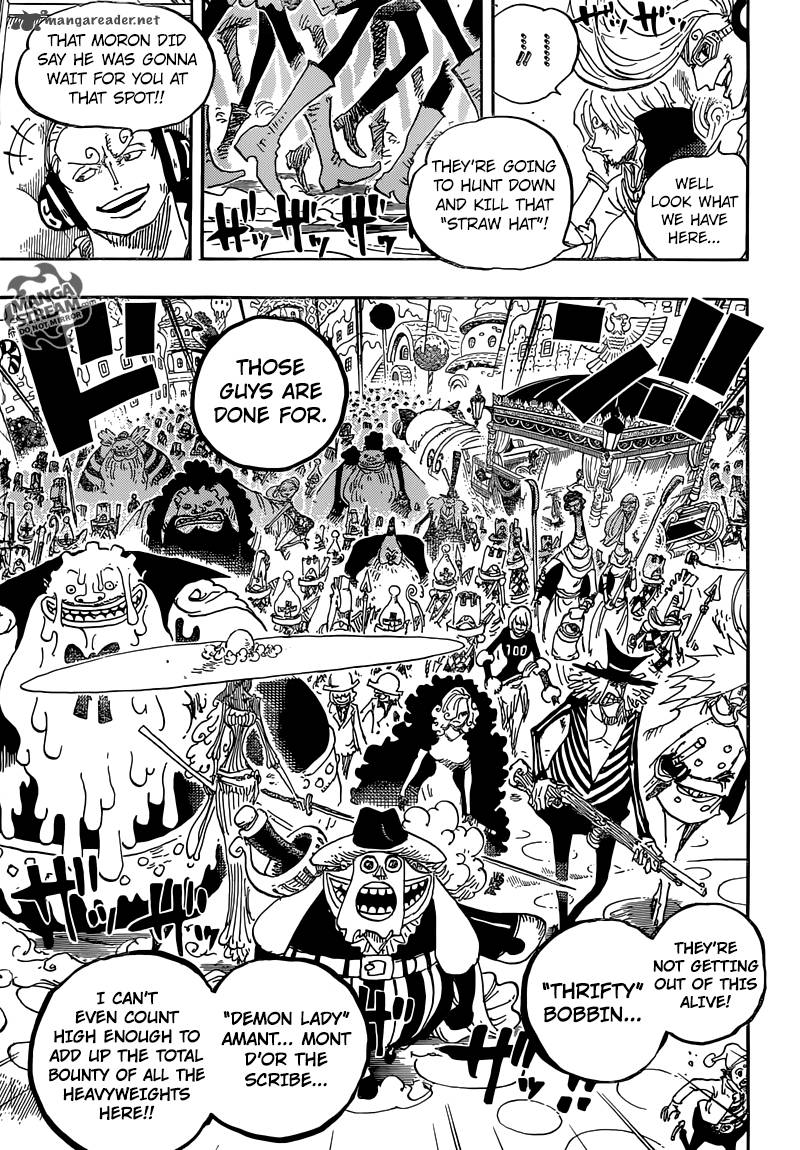 One Piece, Chapter 845 image 006