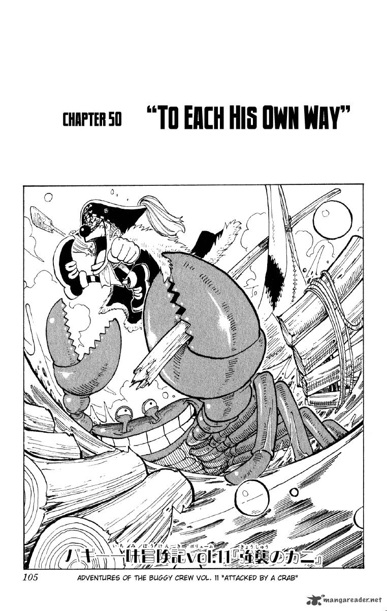 One Piece, Chapter 50 image 001