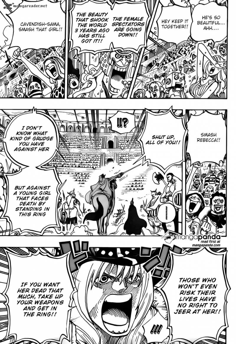 One Piece, Chapter 722 image 007