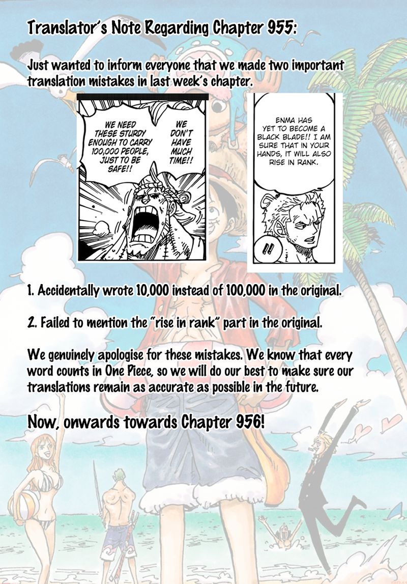 One Piece, Chapter 956 image 001