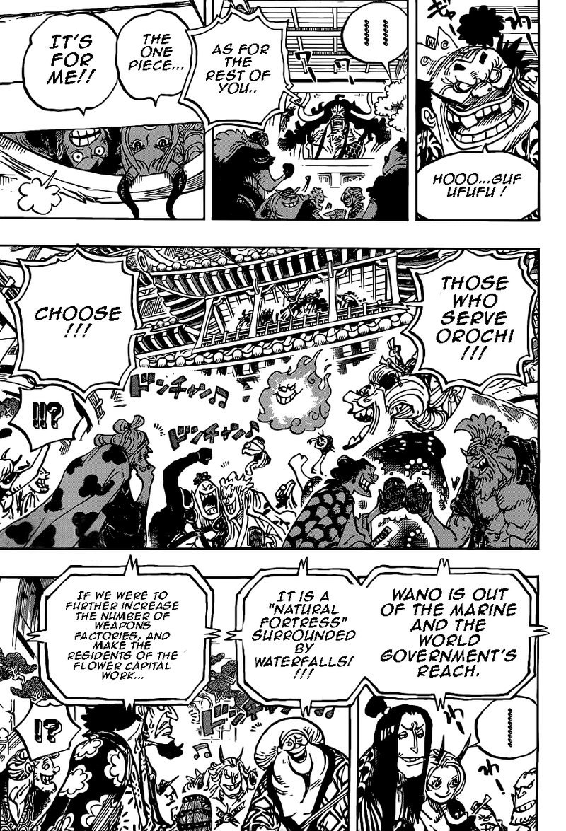 One Piece, Chapter 985 image 013