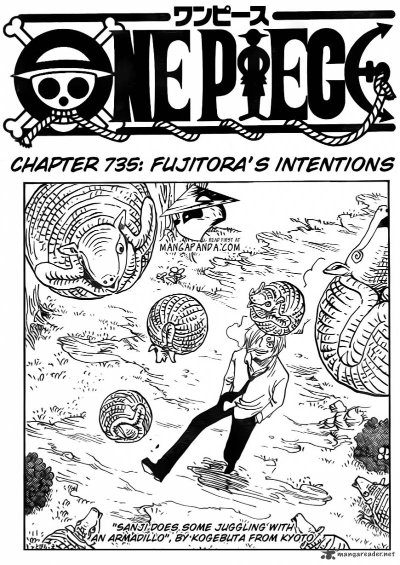 One Piece, Chapter 735 image 003