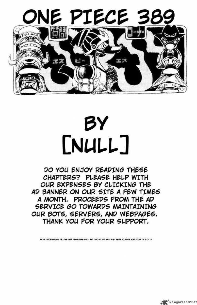 One Piece, Chapter 389 image 018
