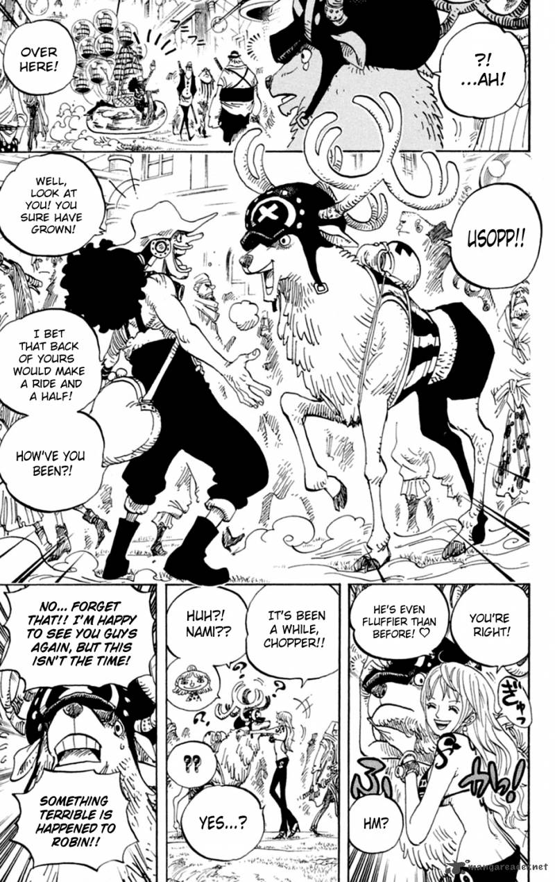 One Piece, Chapter 600 image 003