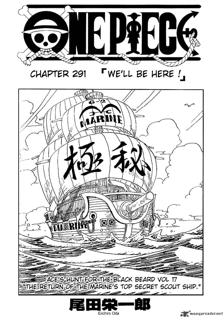 One Piece, Chapter 291 image 001