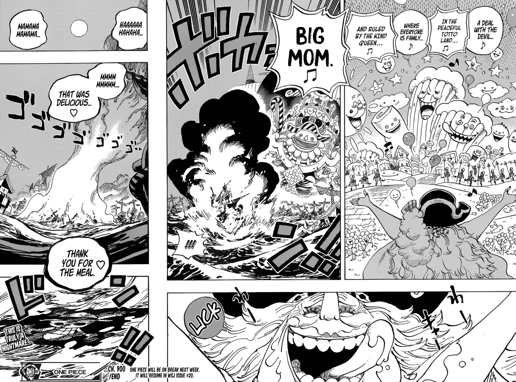 One Piece, Chapter 900 image 017