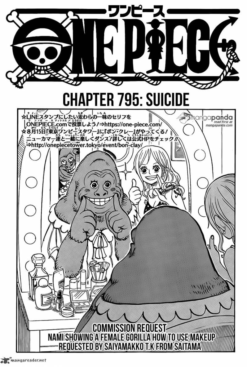 One Piece, Chapter 795 image 001