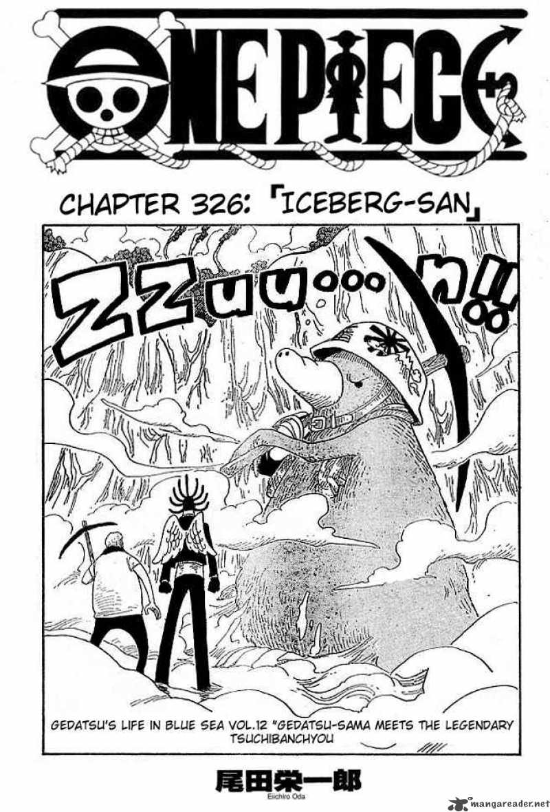 One Piece, Chapter 326 image 001