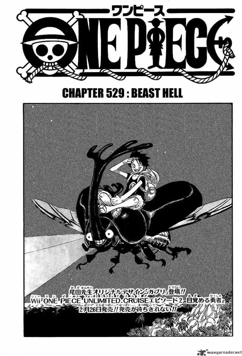 One Piece, Chapter 529 image 001
