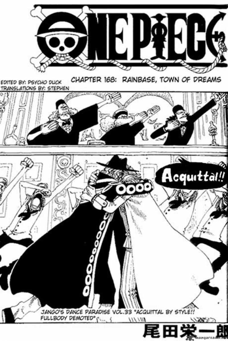 One Piece, Chapter 168 image 001