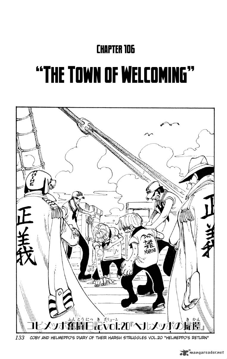 One Piece, Chapter 106 image 001