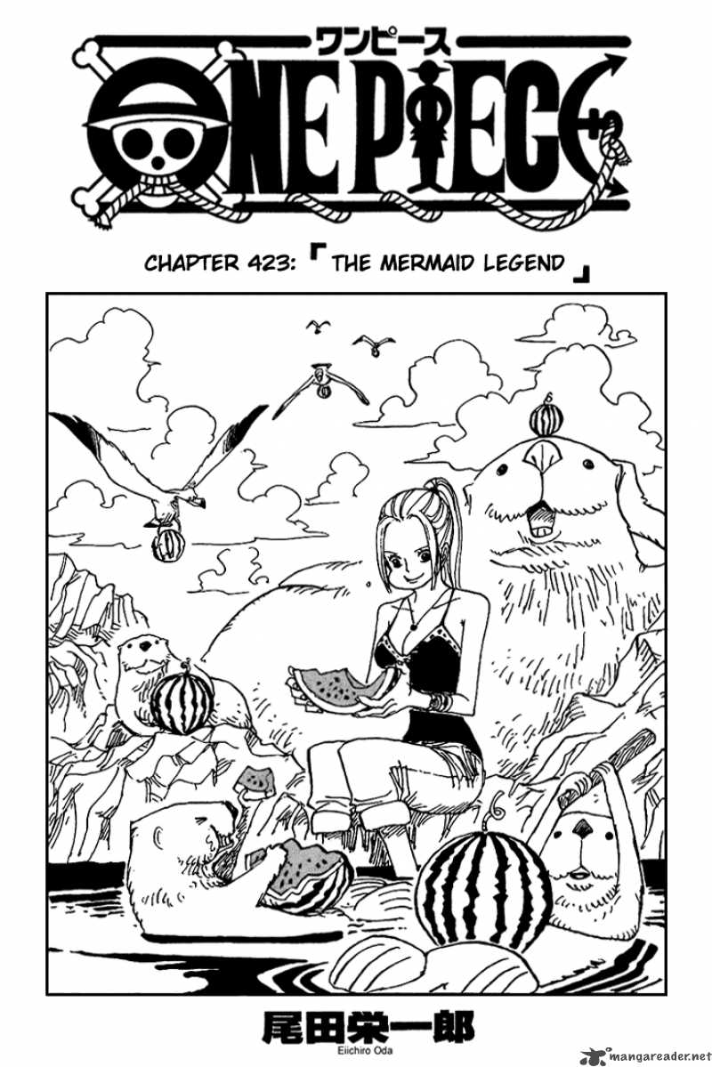 One Piece, Chapter 423 image 001