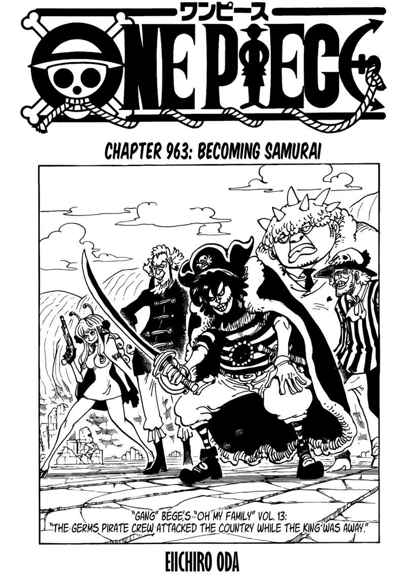 One Piece, Chapter 963 image 001