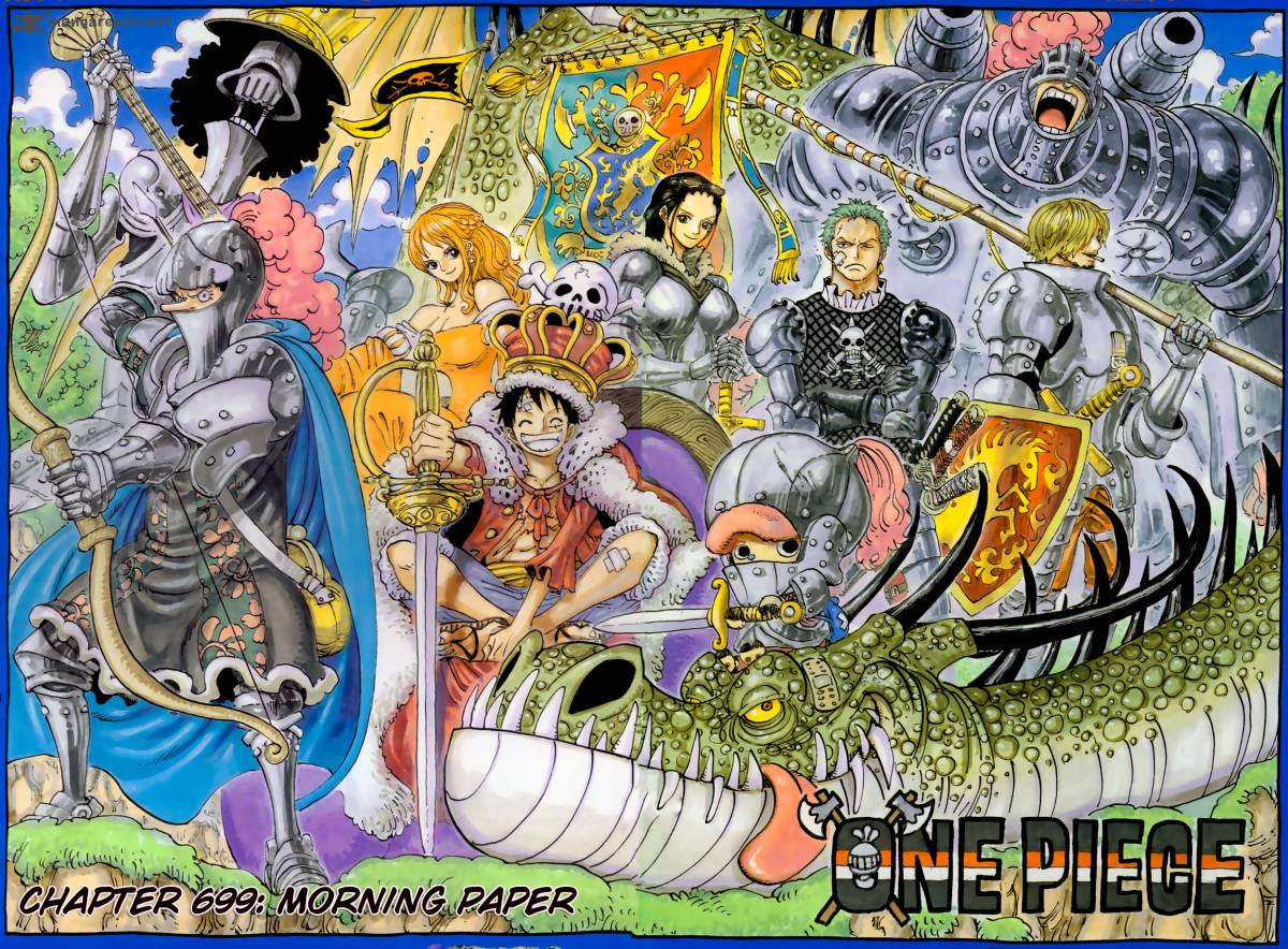 One Piece, Chapter 699 image 002