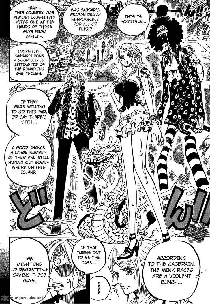 One Piece, Chapter 811 image 009