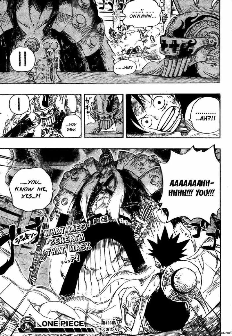 One Piece, Chapter 493 image 019
