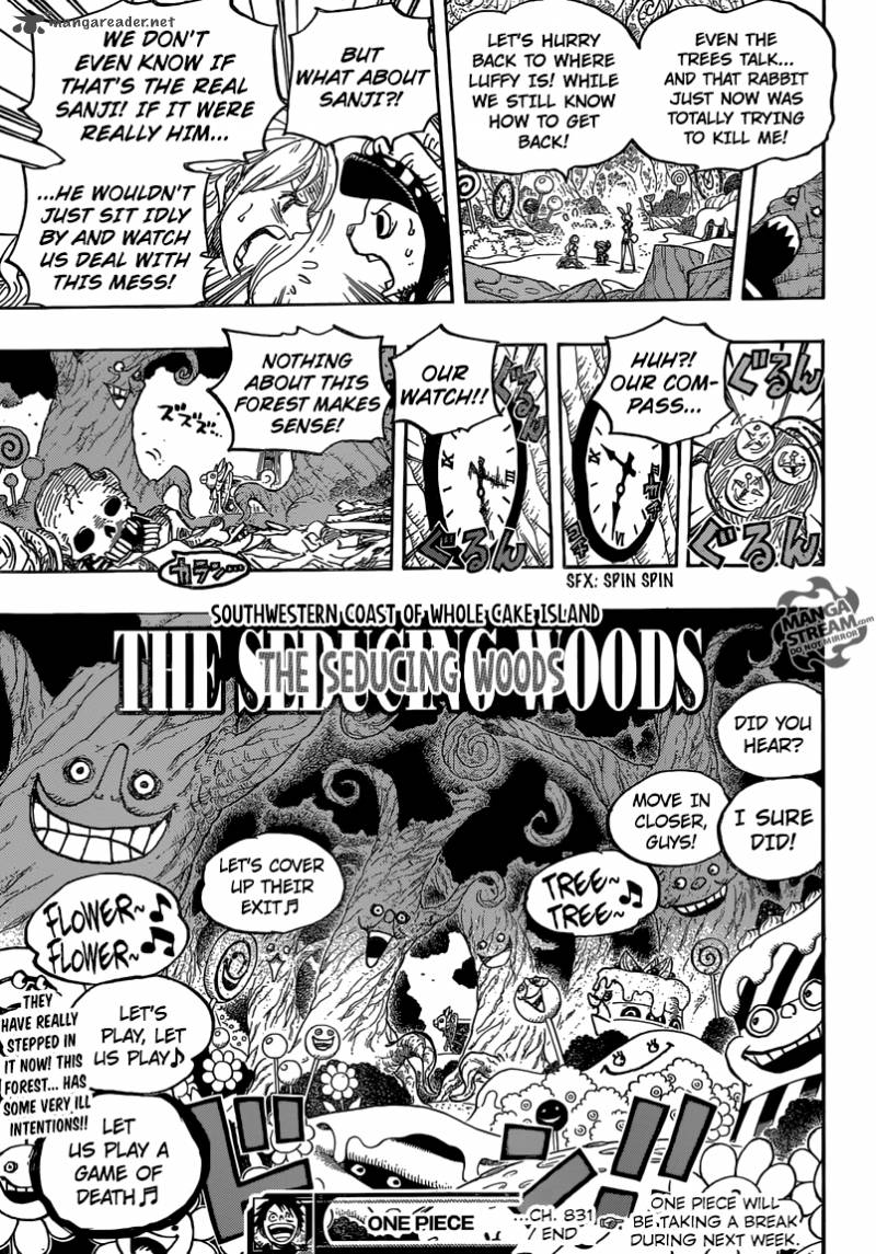 One Piece, Chapter 831 image 019