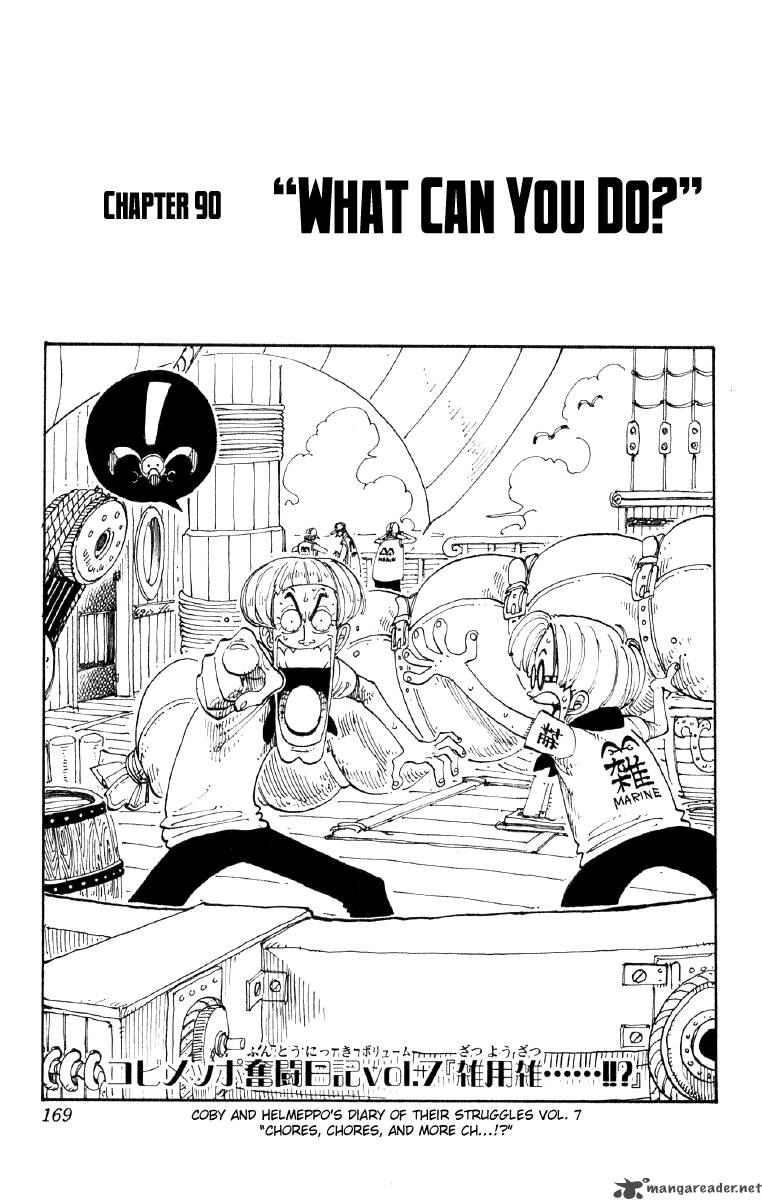 One Piece, Chapter 90 image 001