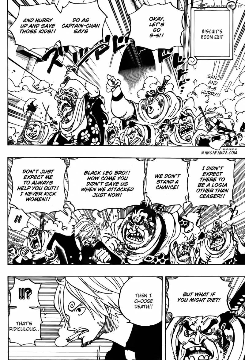 One Piece, Chapter 687 image 004